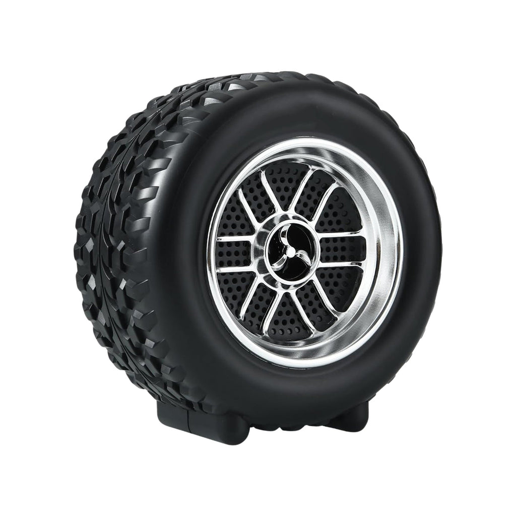 Portable Tyre Wheel Shape Wireless Bluetooth Speaker (1 Pc)